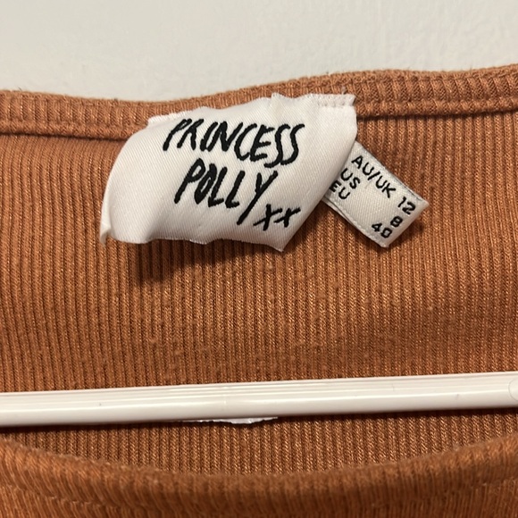 Princess Polly Ribbed Crop Top - Picture 2 of 3